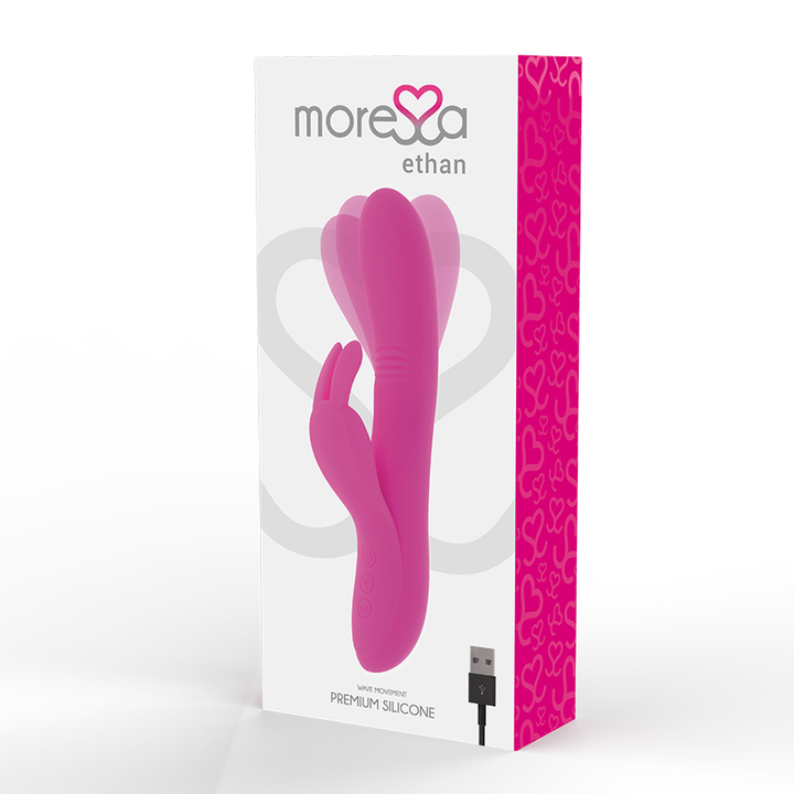 Vibrador Usb Movimento Ponto-G Moressa Ethan