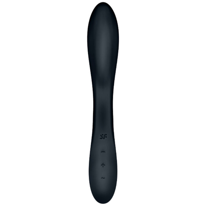 Vibrador Usb Movimento Ponto-G Satisfyer Rrrolling Explosion Preto