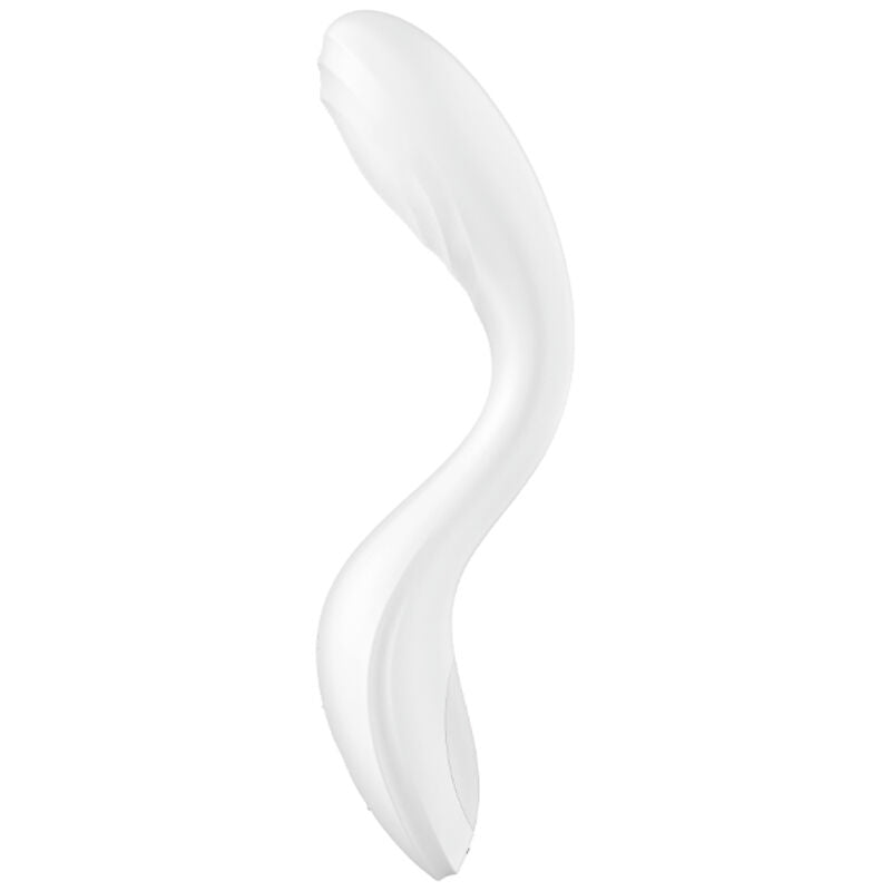 Vibrador Usb Movimento Ponto-G Satisfyer Rrrolling Pleasure Branco