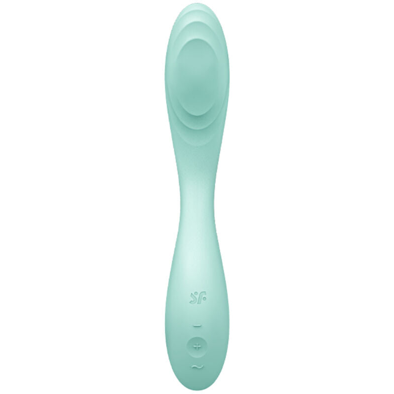Vibrador Usb Movimento Ponto-G Satisfyer Rrrolling Pleasure Verde