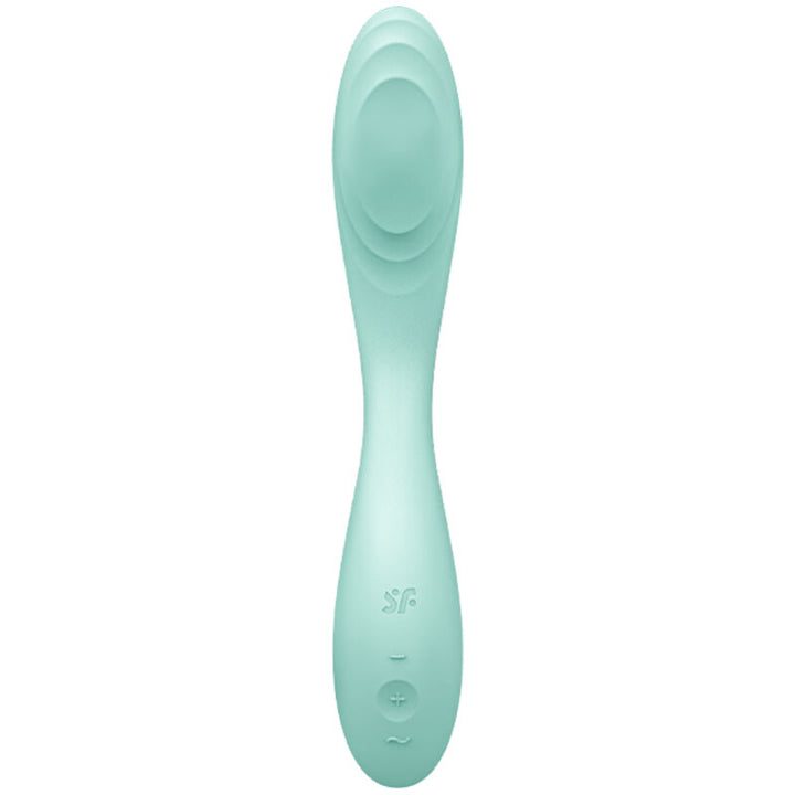 Vibrador Usb Movimento Ponto-G Satisfyer Rrrolling Pleasure Verde