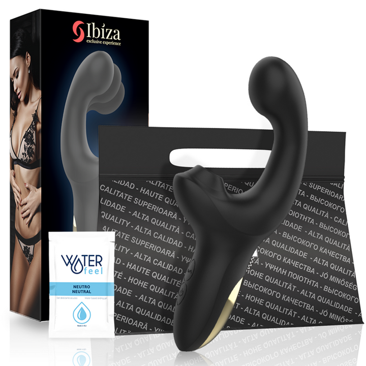 Vibrador Usb Movimento Ponto-G e Sucção Ibiza Galaxy