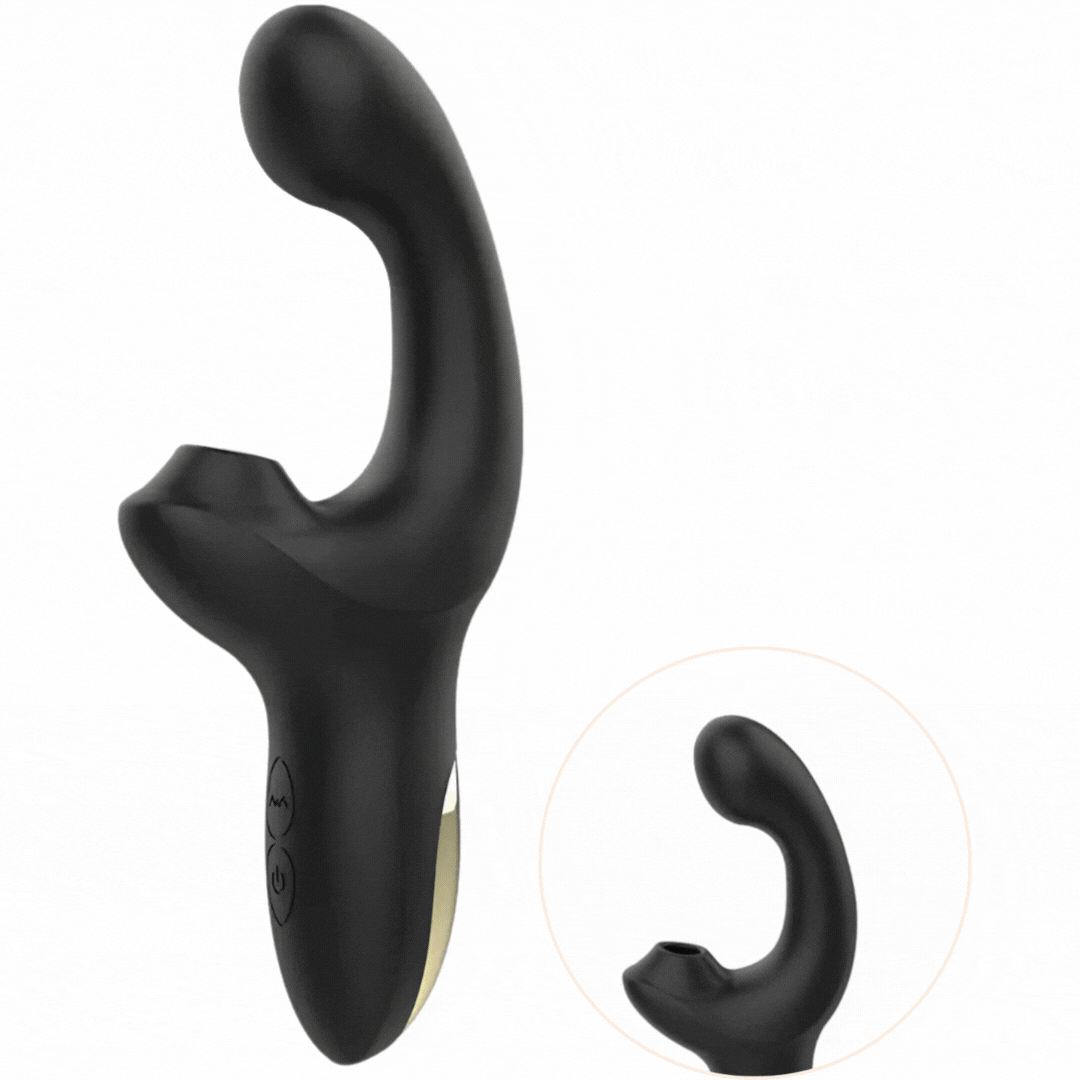 Vibrador Usb Movimento Ponto-G e Sucção Ibiza Galaxy