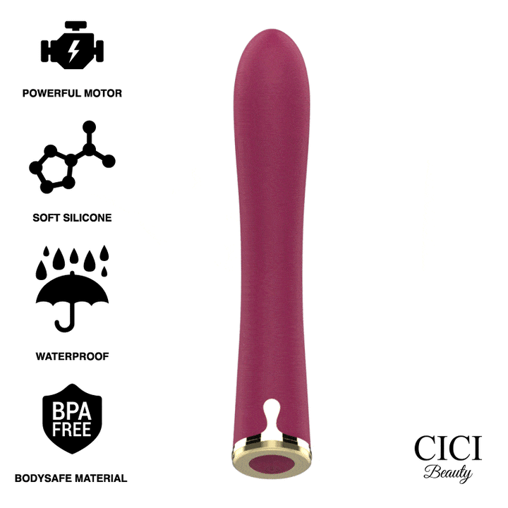 Vibrador Usb Movimento Pulsação Cici Beauty Premium Push
