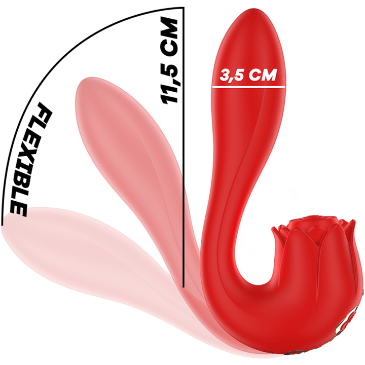 Vibrador Usb Movimento Pulsação Clitóris Mia Selena