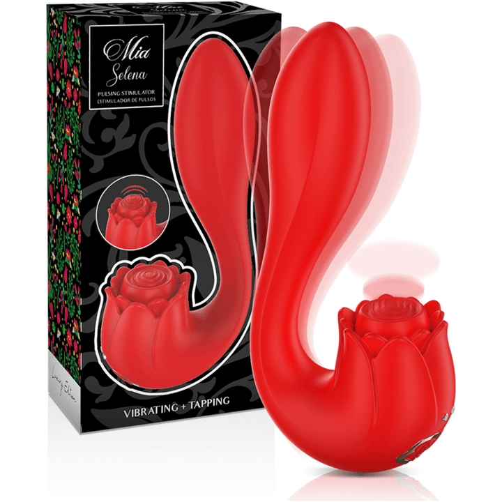 Vibrador Usb Movimento Pulsação Clitóris Mia Selena