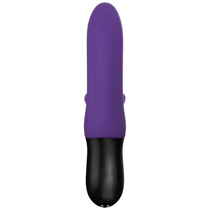 Vibrador Usb Movimento Pulsação Fun Factory Bi Stronic Fusion Roxo