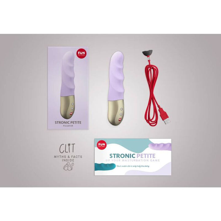 Vibrador Usb Movimento Pulsação Fun Factory Stronic Lilás
