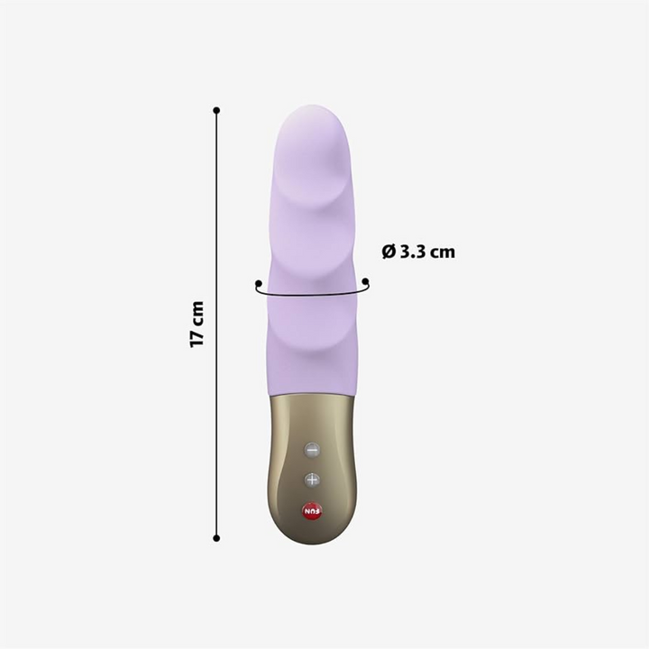 Vibrador Usb Movimento Pulsação Fun Factory Stronic Lilás