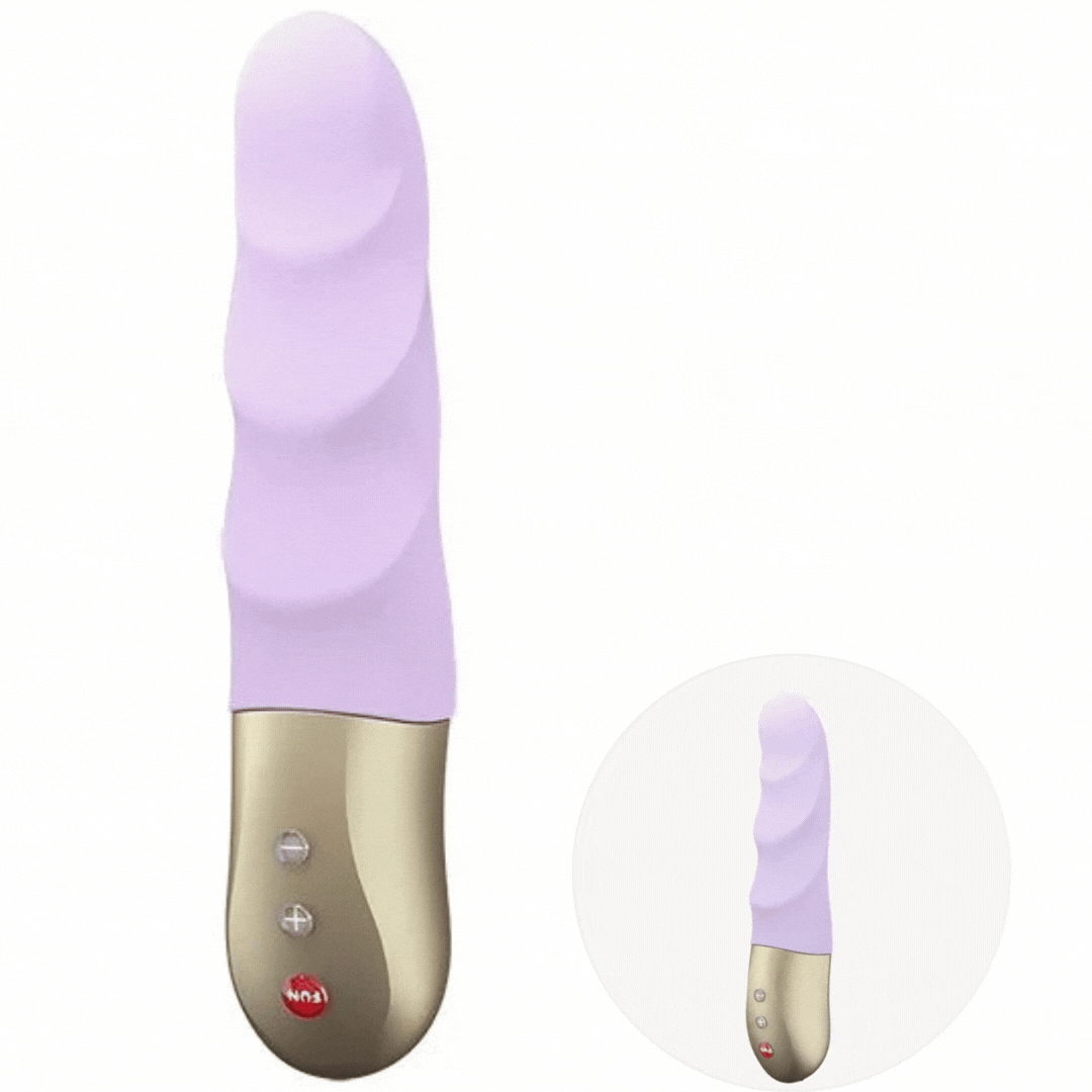 Vibrador Usb Movimento Pulsação Fun Factory Stronic Lilás