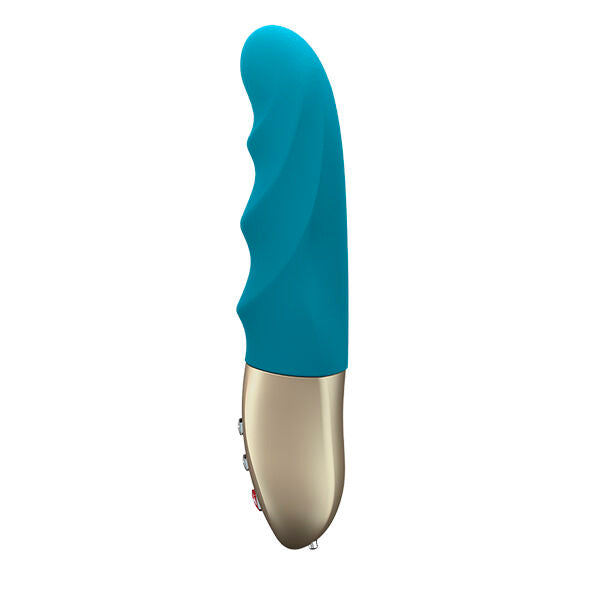 Vibrador Usb Movimento Pulsação Fun Factory Stronic Petite Azul