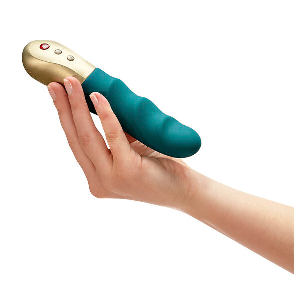 Vibrador Usb Movimento Pulsação Fun Factory Stronic Petite Azul