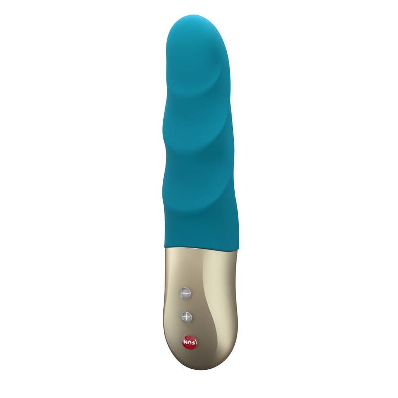 Vibrador Usb Movimento Pulsação Fun Factory Stronic Petite Azul