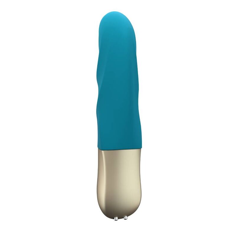 Vibrador Usb Movimento Pulsação Fun Factory Stronic Petite Azul