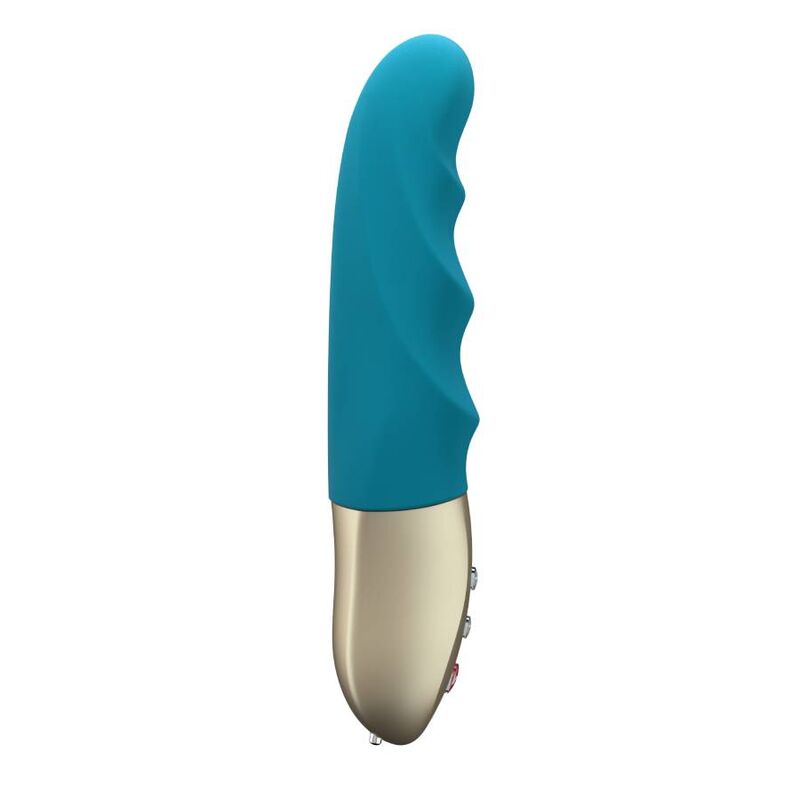 Vibrador Usb Movimento Pulsação Fun Factory Stronic Petite Azul