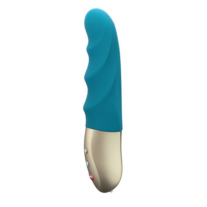 Vibrador Usb Movimento Pulsação Fun Factory Stronic Petite Azul