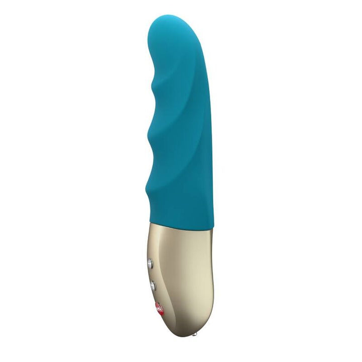 Vibrador Usb Movimento Pulsação Fun Factory Stronic Petite Azul