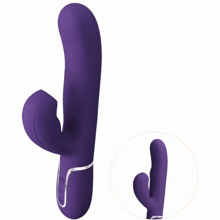 Vibrador Usb Movimento Pulsação Ponto-G Prettylove Perlita