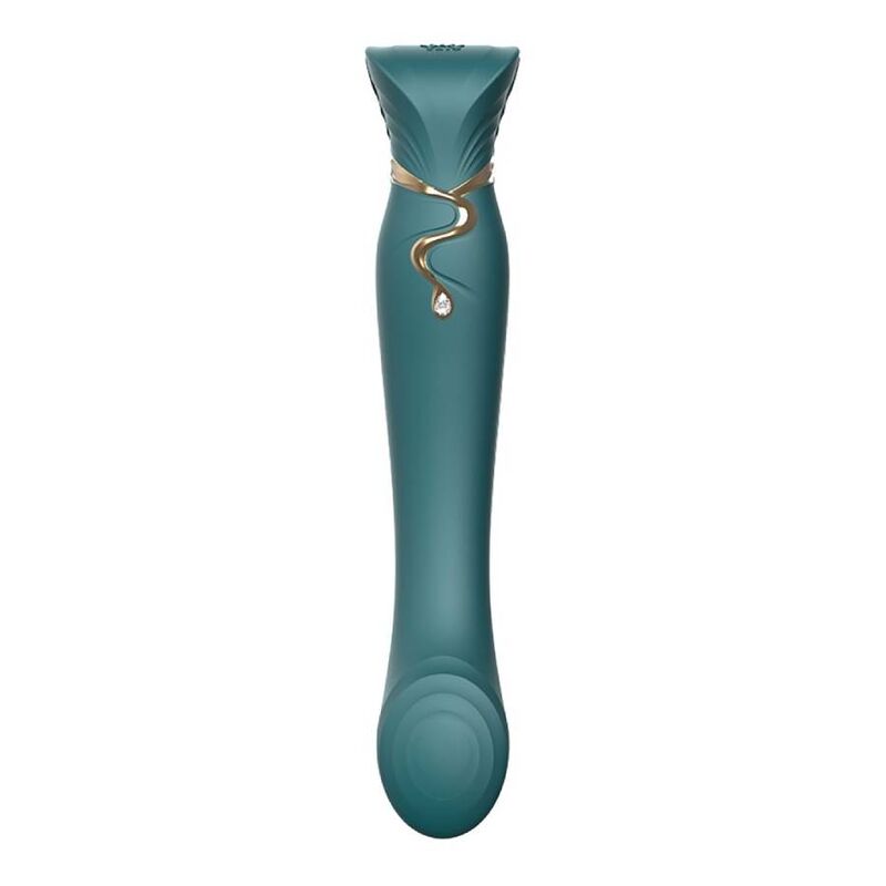 Vibrador Usb Movimento Pulsação Ponto-G Zalo Queen G-Spot Verde
