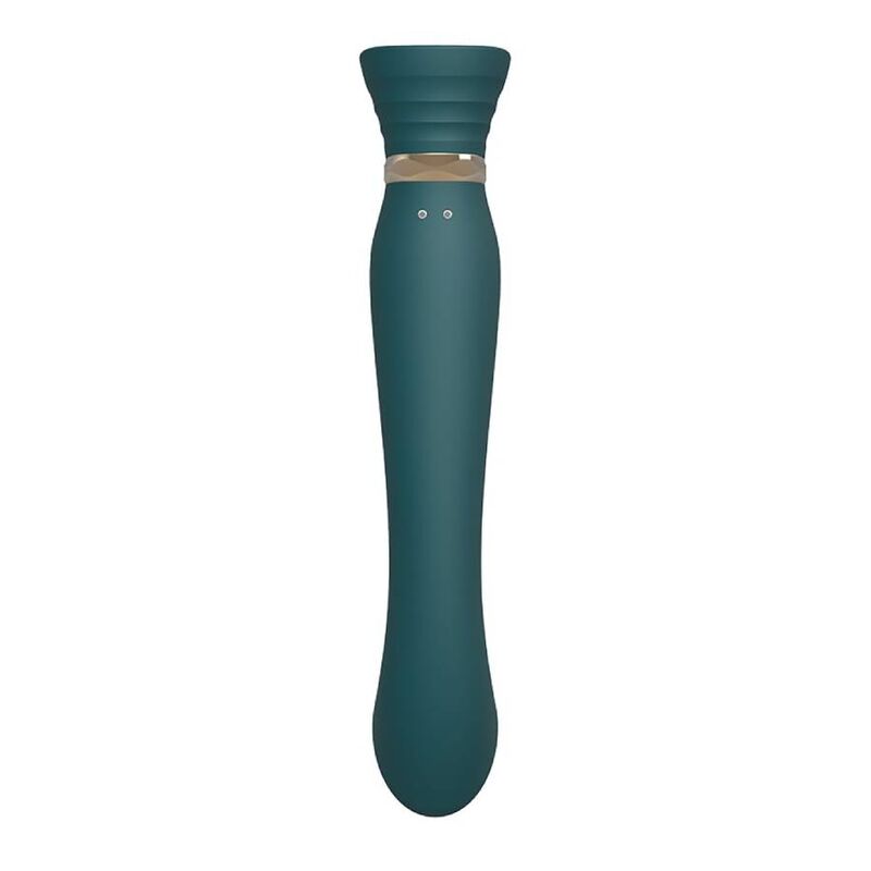 Vibrador Usb Movimento Pulsação Ponto-G Zalo Queen G-Spot Verde