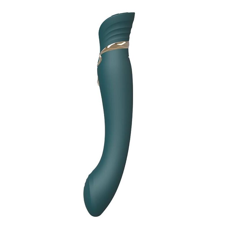 Vibrador Usb Movimento Pulsação Ponto-G Zalo Queen G-Spot Verde