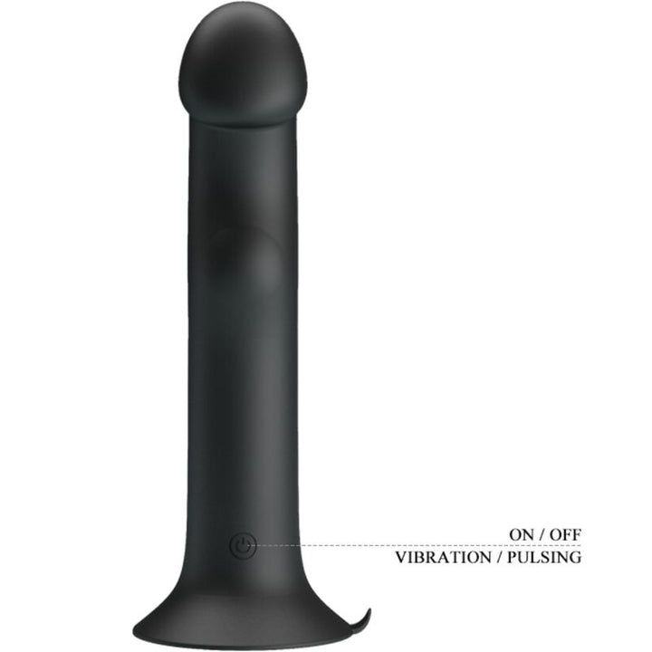 Vibrador Usb Movimento Pulsação Prettylove Murray Preto
