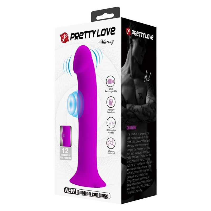 Vibrador Usb Movimento Pulsação Prettylove Murray Rosa