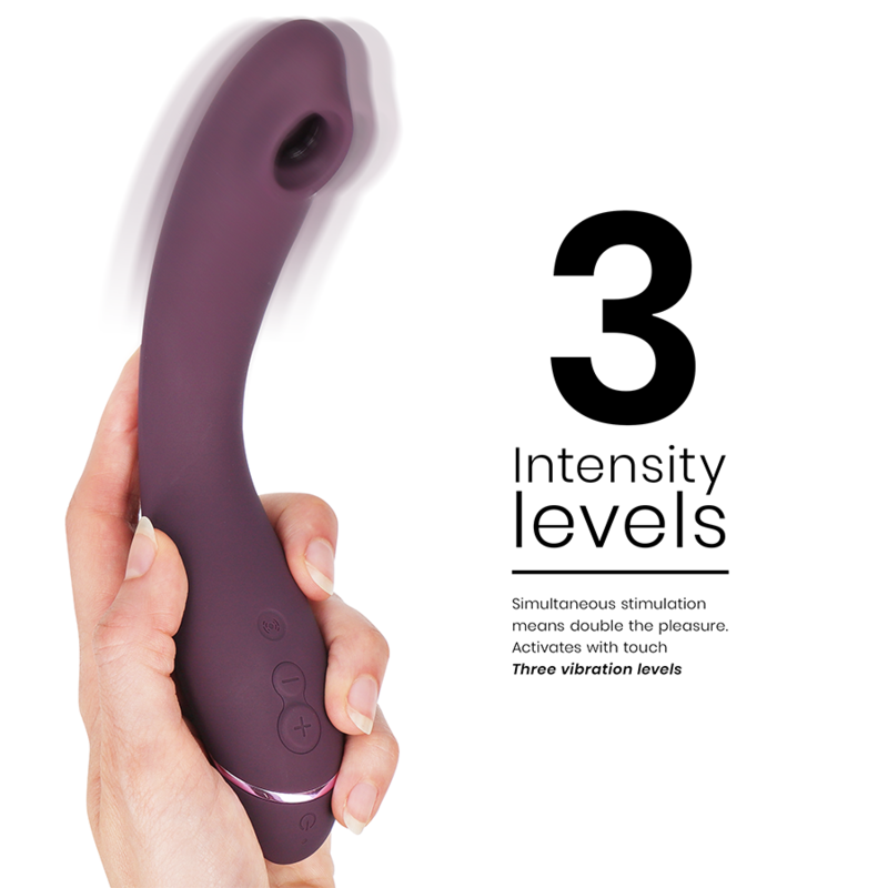 Vibrador Usb Movimento Pulsação Womanizer OG G-Spot Bordeaux
