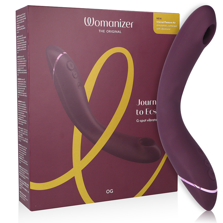 Vibrador Usb Movimento Pulsação Womanizer OG G-Spot Bordeaux