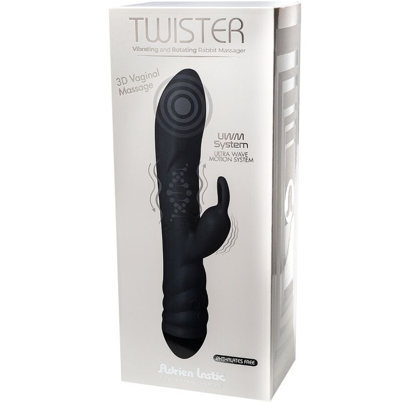 Vibrador Usb Movimento Rotação Adrien Lastic Twister