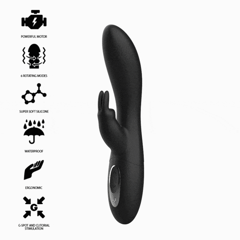 Vibrador Usb Movimento Rotação Ibiza Leia