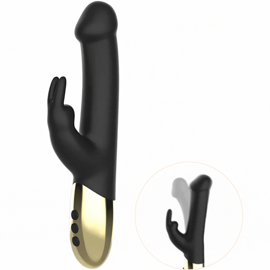 Vibrador Usb Movimento Rotação Ibiza Pearl