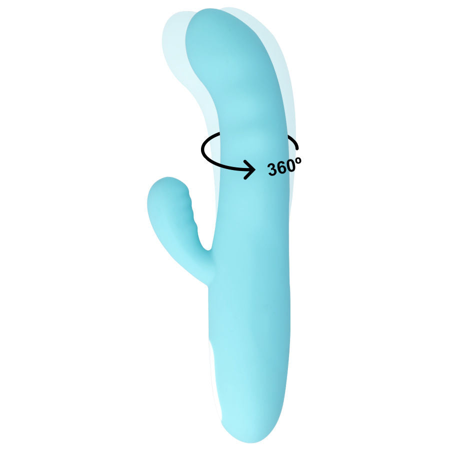 Vibrador Usb Movimento Rotação Mia Eiffel