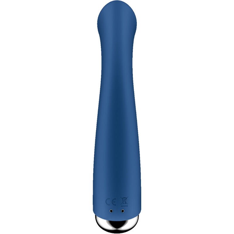 Vibrador Usb Movimento Rotação Satisfyer Spinning G-Sport 1 Azul