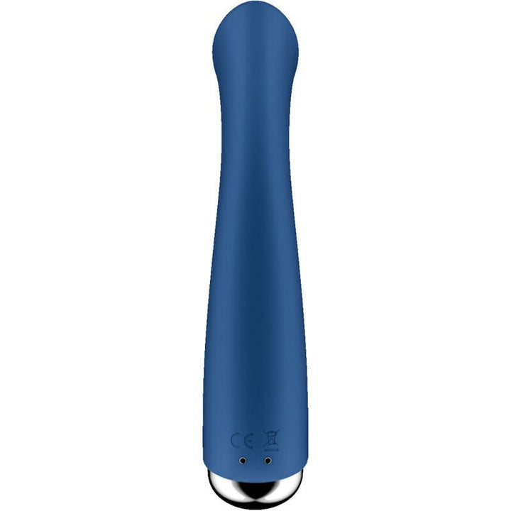 Vibrador Usb Movimento Rotação Satisfyer Spinning G-Sport 1 Azul