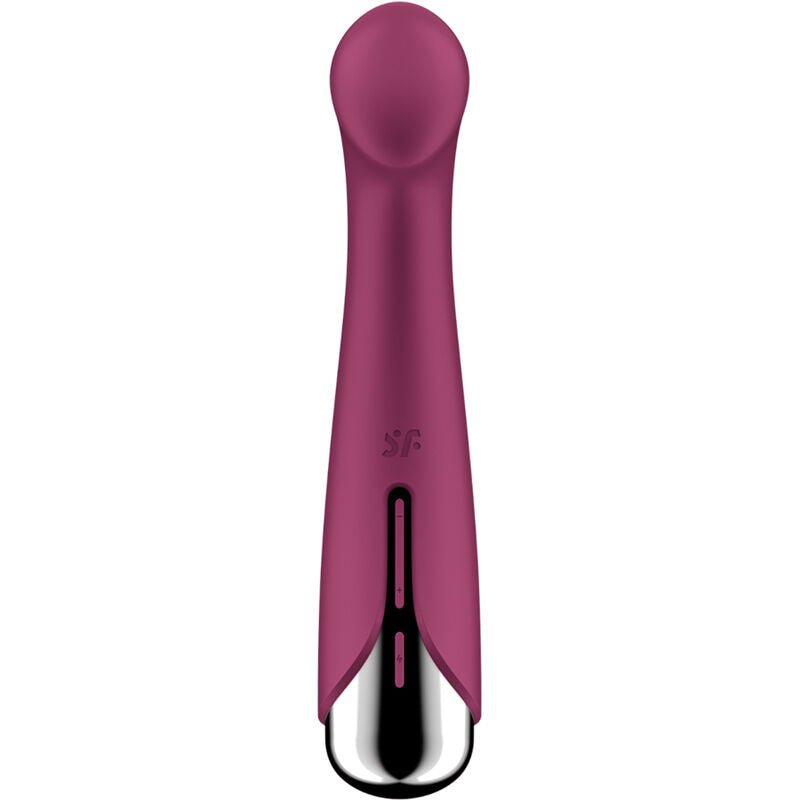 Vibrador Usb Movimento Rotação Satisfyer Spinning G-Sport 1 Vermelho