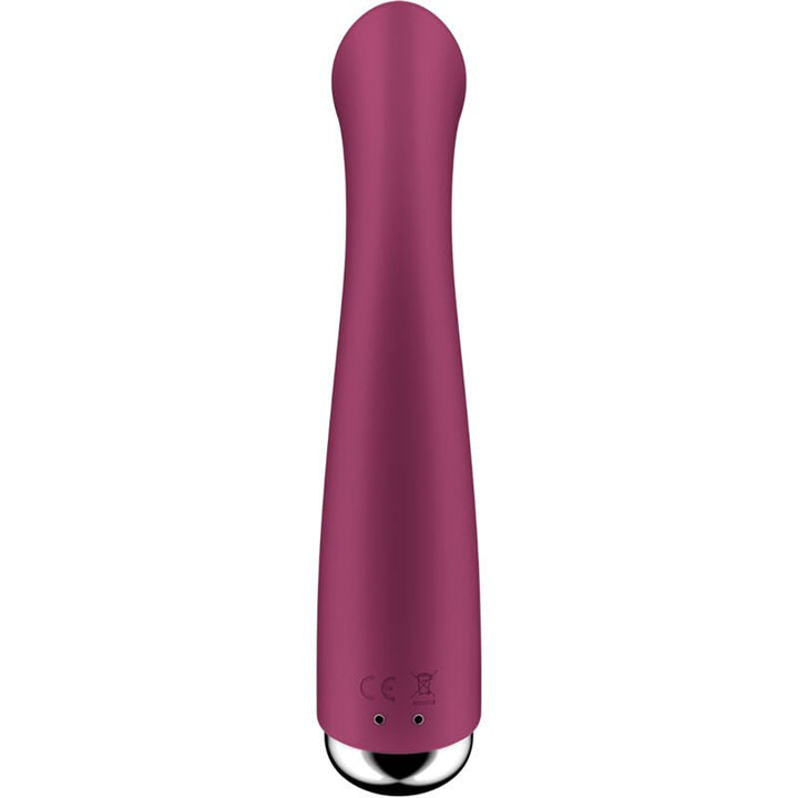 Vibrador Usb Movimento Rotação Satisfyer Spinning G-Sport 1 Vermelho