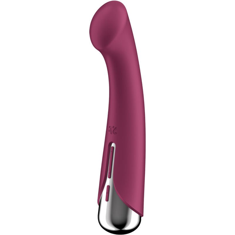 Vibrador Usb Movimento Rotação Satisfyer Spinning G-Sport 1 Vermelho