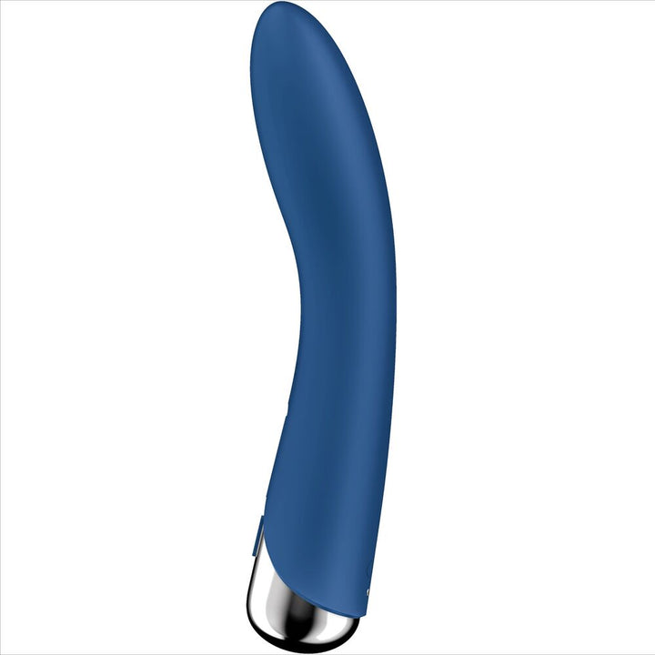 Vibrador Usb Movimento Rotação Satisfyer Spinning Vibe 1 Azul