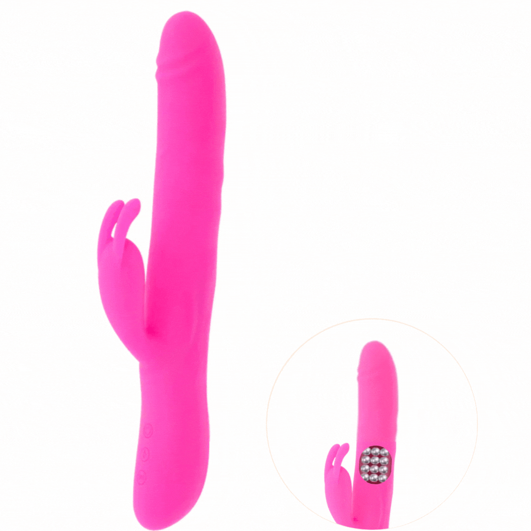 Vibrador Usb Movimento Rotação e Ondulação Moressa Miriam