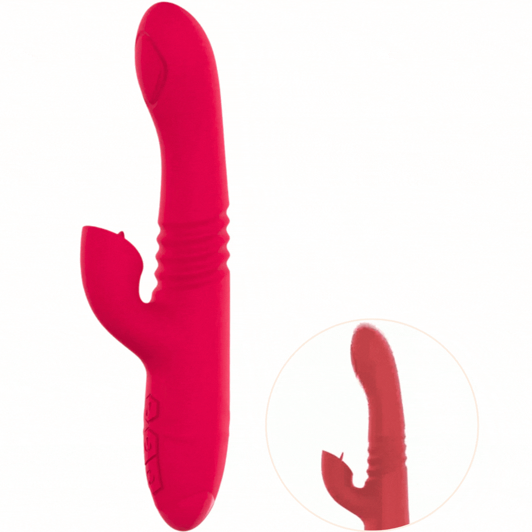 Vibrador Usb Movimento Telescópico Intense Dua