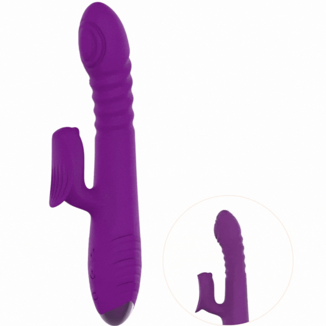 Vibrador Usb Movimento Telescópico Intense Iggy