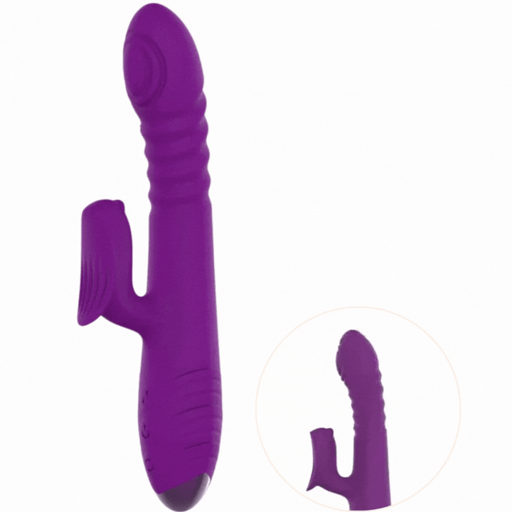 Vibrador Usb Movimento Telescópico Intense Iggy