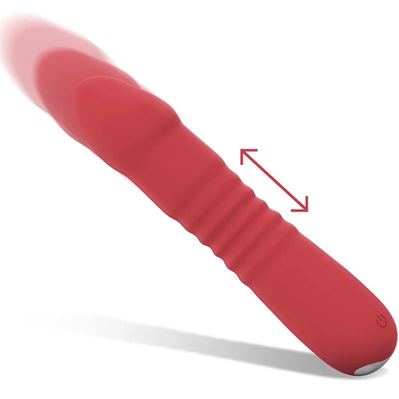 Vibrador Usb Movimento Telescópico Intense Juni