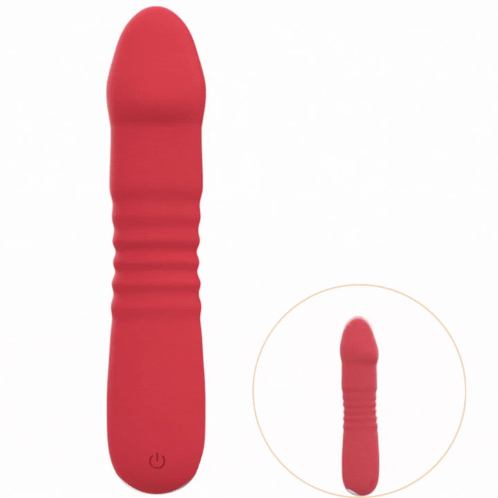 Vibrador Usb Movimento Telescópico Intense Juni