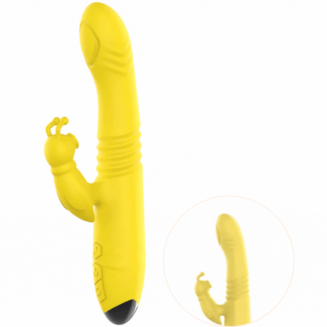 Vibrador Usb Movimento Telescópico Intense Toky