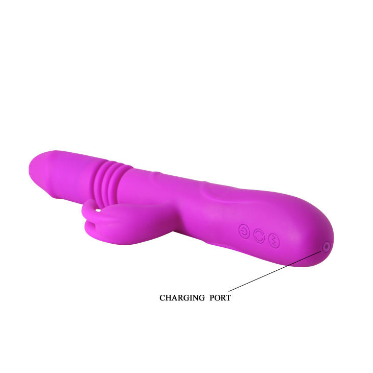 Vibrador Usb Movimento Telescópico PrettyLove Ward