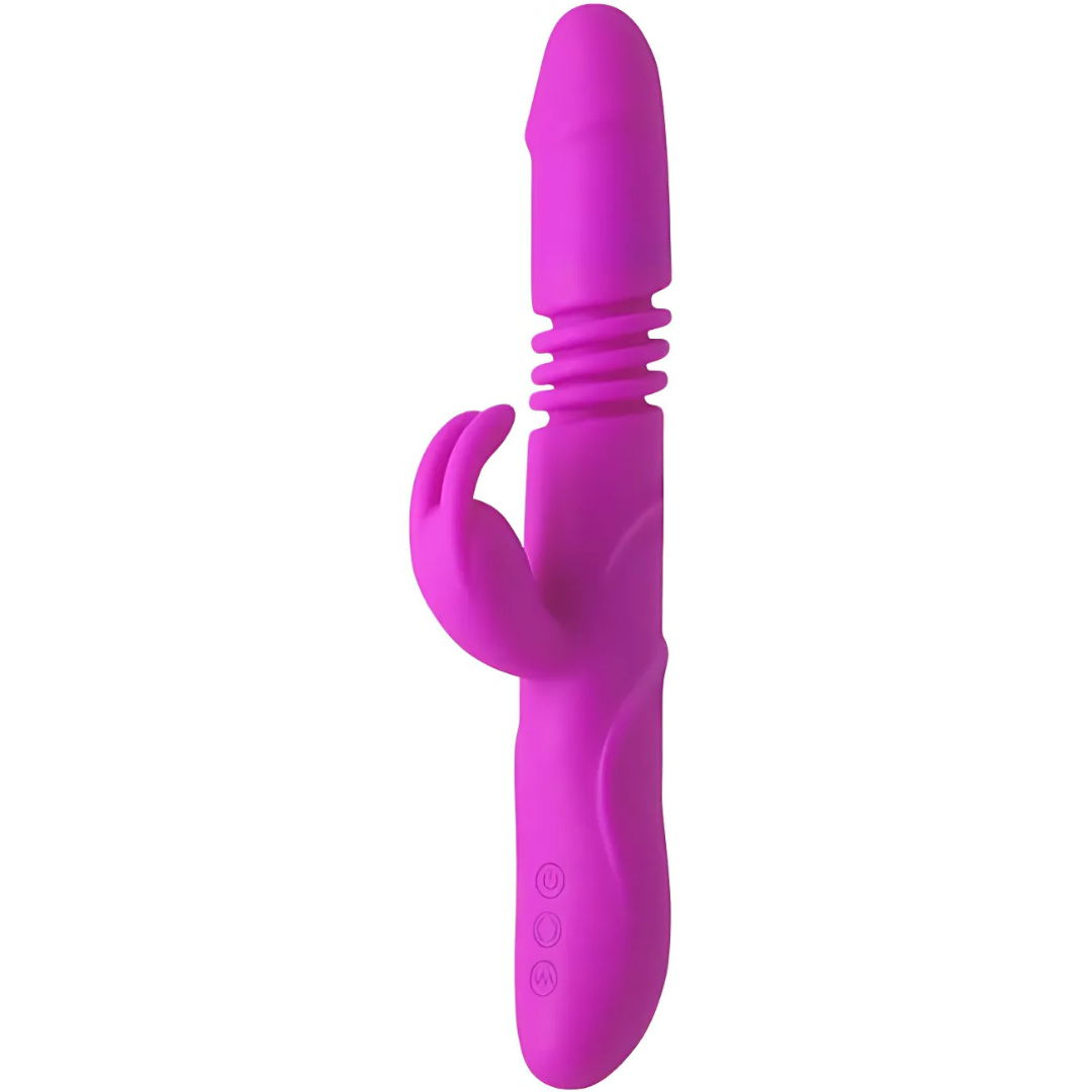 Vibrador Usb Movimento Telescópico PrettyLove Ward