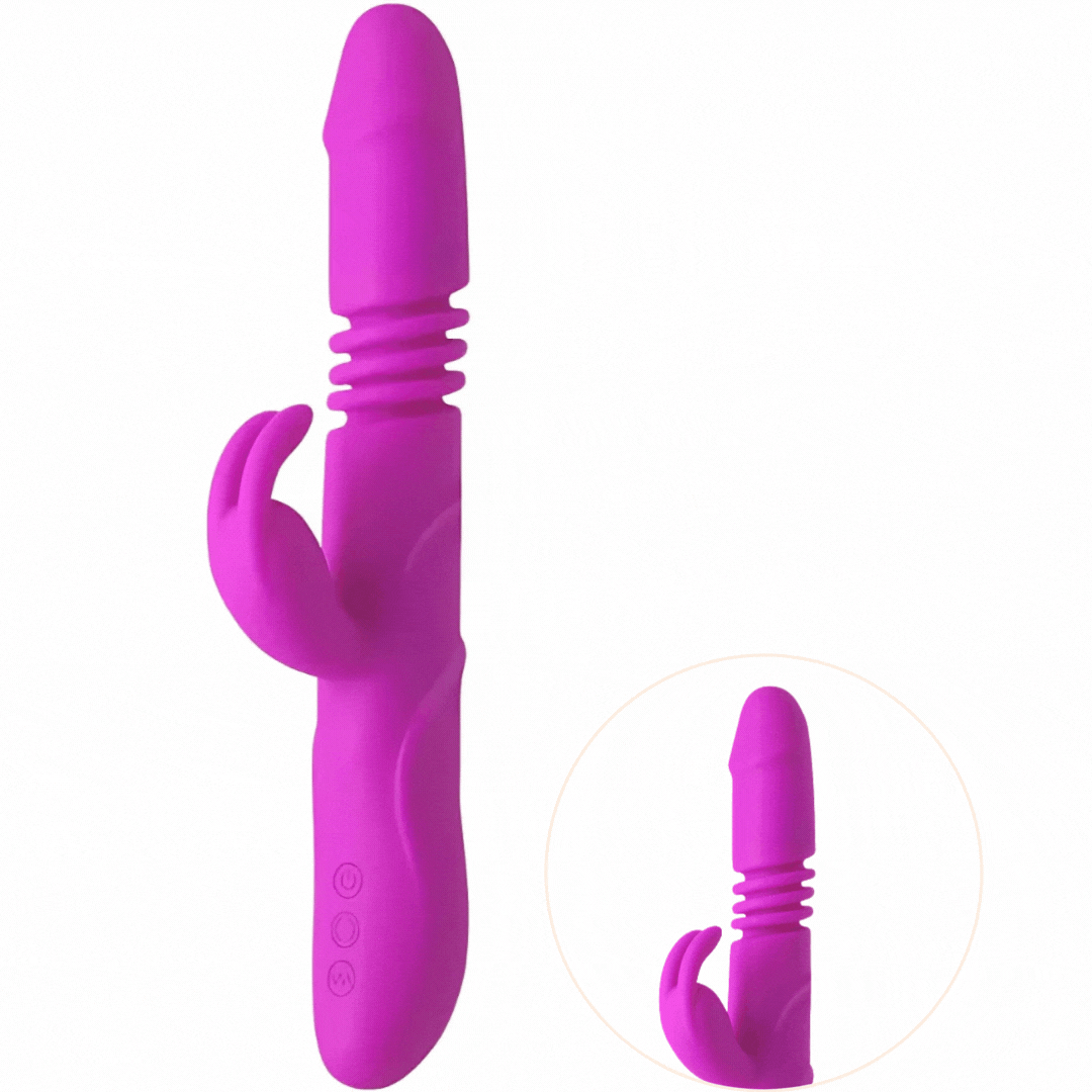 Vibrador Usb Movimento Telescópico PrettyLove Ward