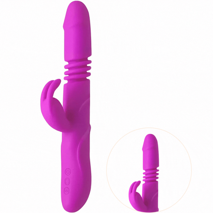 Vibrador Usb Movimento Telescópico PrettyLove Ward
